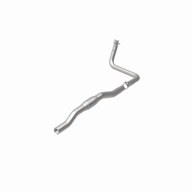 MagnaFlow 24223 hm grade direct-fit catalytic converter, rear view of the turntable spin