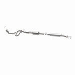 MagnaFlow 5491248 carb direct-fit catalytic converter, side view of the turntable spin