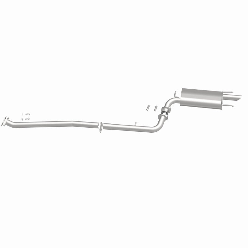 BRExhaust 106-0746 direct-fit exhaust kit, side view of the turntable spin