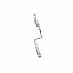 BRExhaust 106-0969 direct-fit exhaust kit, opposite side view of the turntable spin