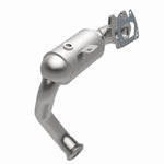 MagnaFlow 21-951 oem grade direct-fit catalytic converter, opposite side view of the turntable spin