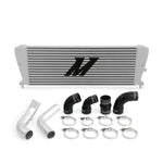 Mishimoto Ford Ranger 3.2L Diesel Intercooler Kit 2011+ Silver w/ Polished Pipes
