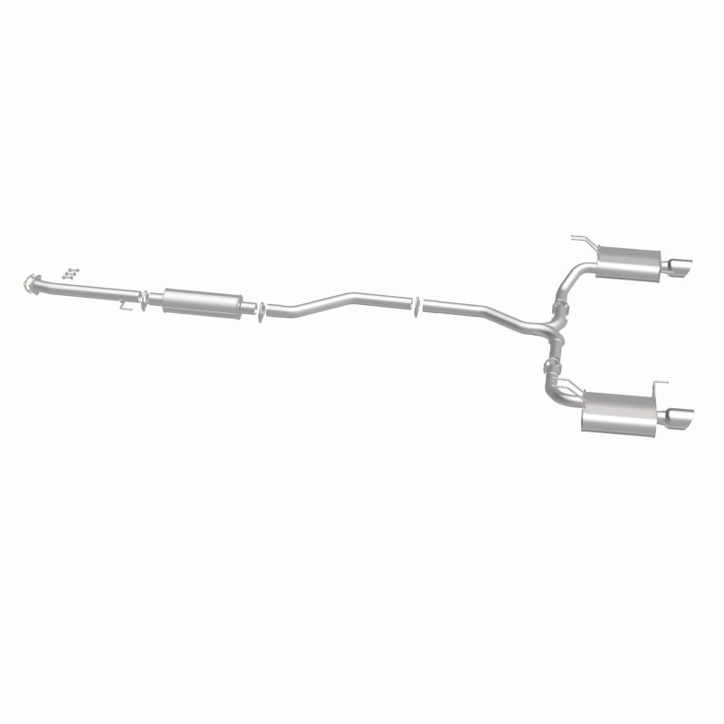 BRExhaust 106-0861 direct-fit exhaust kit, side view of the turntable spin