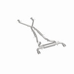 BRExhaust 106-0923 direct-fit exhaust kit, rear three-quarter view of the turntable spin