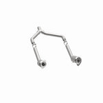 MagnaFlow 5461533 carb direct-fit catalytic converter, opposite side view of the turntable spin