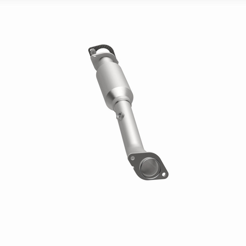 MagnaFlow 5592218 carb direct-fit catalytic converter, opposite side view of the turntable spin