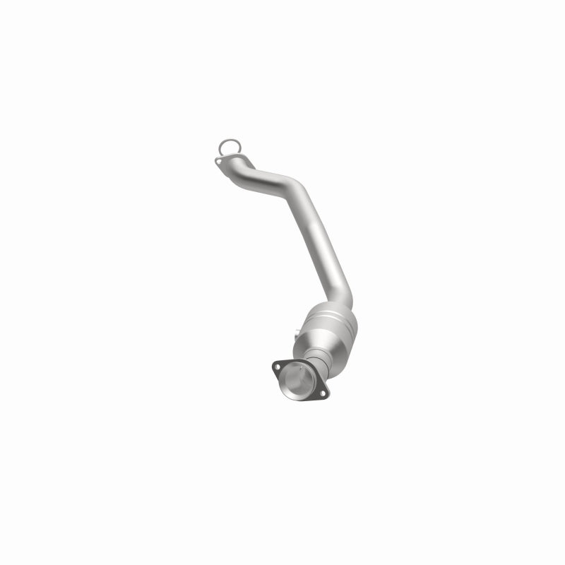 MagnaFlow 5551583 carb direct-fit catalytic converter, opposite side view of the turntable spin