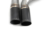 Dinan 17-21 BMW 230i (F22) Free Flow Axleback Exhaust System - Black Tips