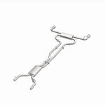 BRExhaust 106-0919 direct-fit exhaust kit, opposite front three-quarter view of the turntable spin