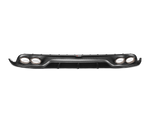 Akrapovic Porsche 911 Turbo/Turbo S (991.2) Rear Carbon Fiber Diffuser - Matte DI-PO/CA/4/M for Porsche 911 Turbo/Turbo S 991.2 2017-2019, angled view