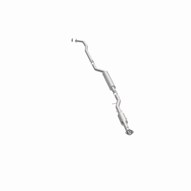 MagnaFlow 5451175 carb direct-fit catalytic converter, opposite side view of the turntable spin