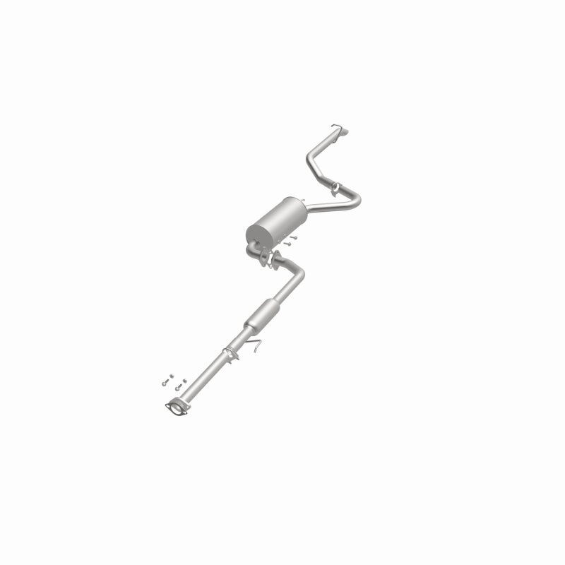 BRExhaust 106-0798 direct-fit exhaust kit, opposite front three-quarter view of the turntable spin