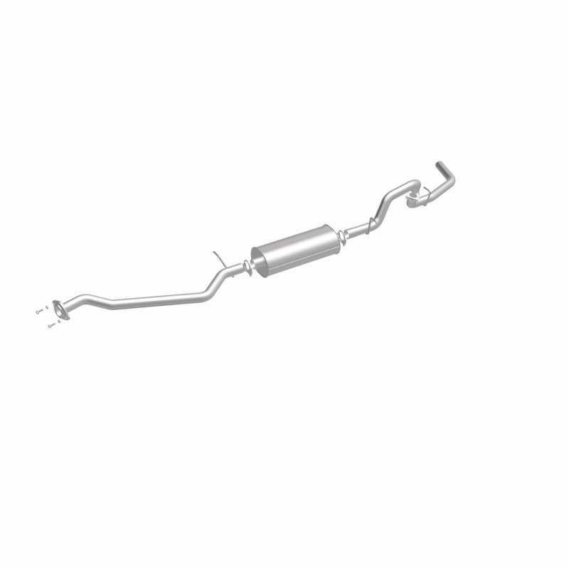 BRExhaust 106-0503 direct-fit exhaust kit, front three-quarter view of the turntable spin