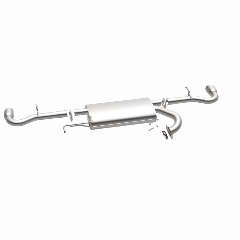 BRExhaust 106-0873 direct-fit exhaust kit, opposite side view of the turntable spin