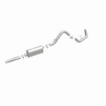 BRExhaust 106-0808 direct-fit exhaust kit, front three-quarter view of the turntable spin