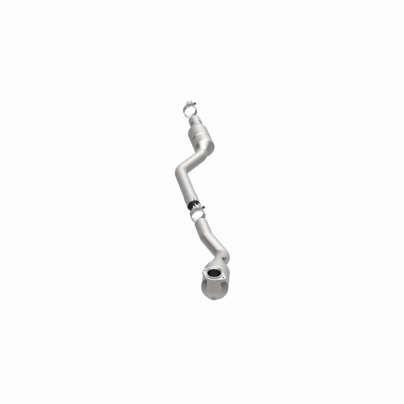 MagnaFlow 5411419 carb direct-fit catalytic converter, opposite side view of the turntable spin