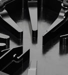 Close-up of internal DCT pan baffles