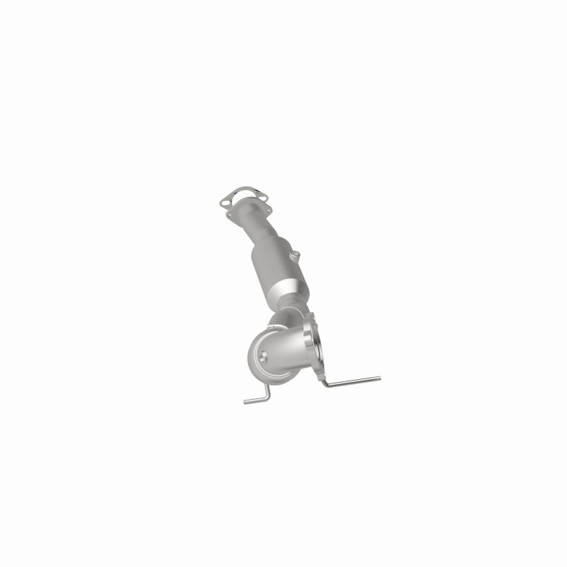 MagnaFlow 5551087 carb direct-fit catalytic converter, opposite side view of the turntable spin