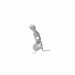 MagnaFlow 5551087 carb direct-fit catalytic converter, opposite side view of the turntable spin