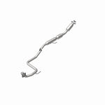 MagnaFlow 551159 carb direct-fit catalytic converter, rear view of the turntable spin