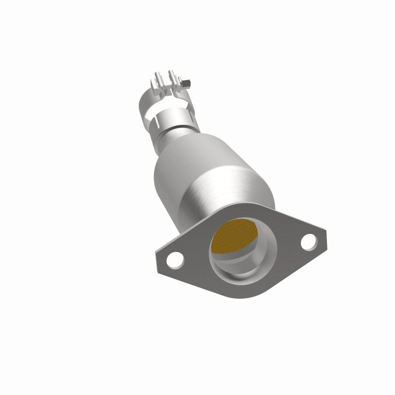 MagnaFlow 52448 oem grade direct-fit catalytic converter, opposite side view of the turntable spin