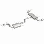 BRExhaust 106-0928 direct-fit exhaust kit, front three-quarter view of the turntable spin