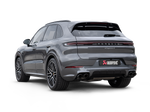 Akrapovic Porsche Cayenne / E-Hybrid / S E-Hybrid / Coupe (9Y0.2) Evolution Line (Titanium) S-PO/T/2 for Porsche Cayenne / E-Hybrid / Coupe 9Y0.2 2024-2027, rear view