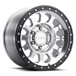 Method MR315 17x8.5 0mm Offset 6x5.5 106.25mm CB Polished Wheel - Gloss Black Lip