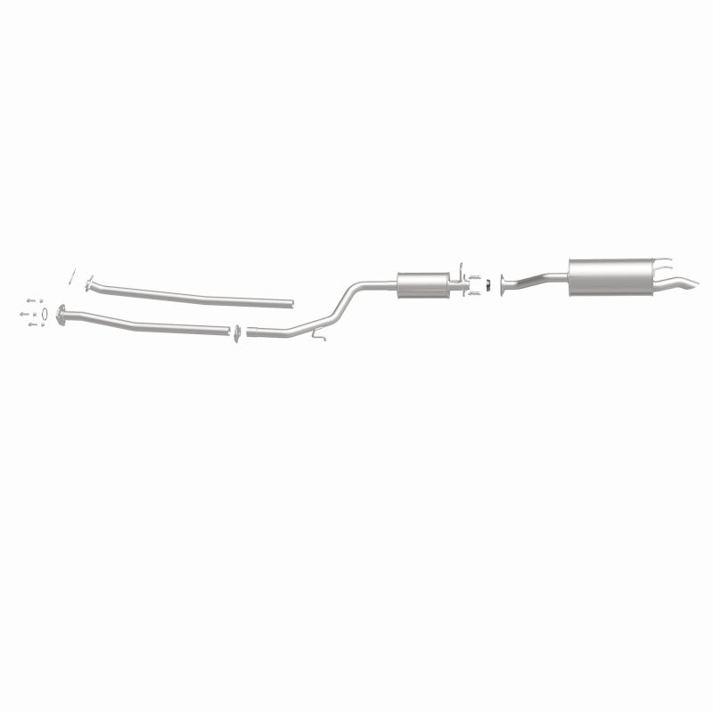 BRExhaust 106-0102 direct-fit exhaust kit, side view of the turntable spin