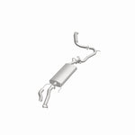 BRExhaust 106-0717 direct-fit exhaust kit, opposite front three-quarter view of the turntable spin