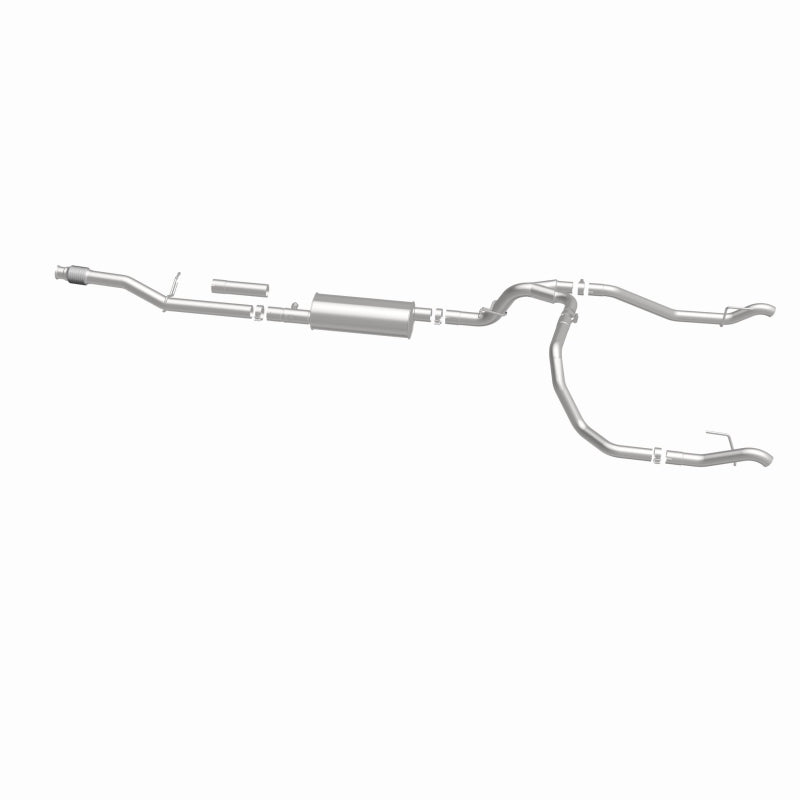 BRExhaust 106-1084 direct-fit exhaust kit, side view of the turntable spin