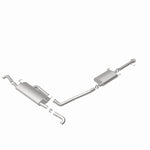 BRExhaust 106-0958 direct-fit exhaust kit, rear view of the turntable spin