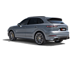 Akrapovic Porsche Cayenne Turbo/Coupe V8 (536) Evolution Line Cat Back (Titanium - Tips Req) S-PO/TI/17H for Porsche Cayenne Turbo / GTS / Coupe 9Y0 2019-2023, rear view