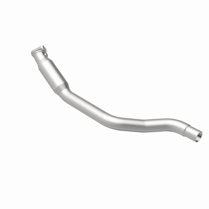 MagnaFlow 5461964 carb direct-fit catalytic converter, rear view of the turntable spin