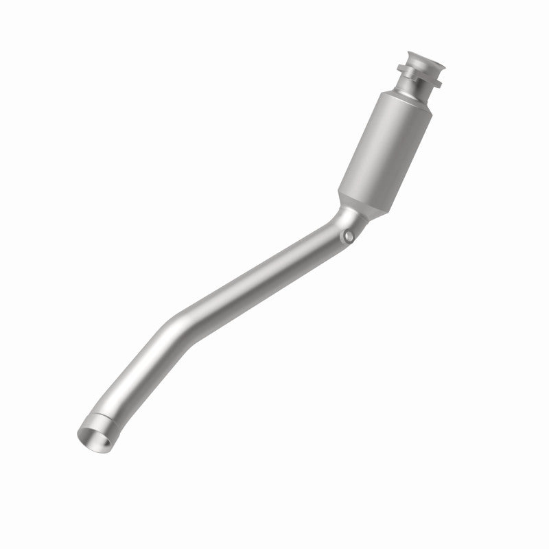 MagnaFlow 5551531 carb direct-fit catalytic converter, rear view of the turntable spin