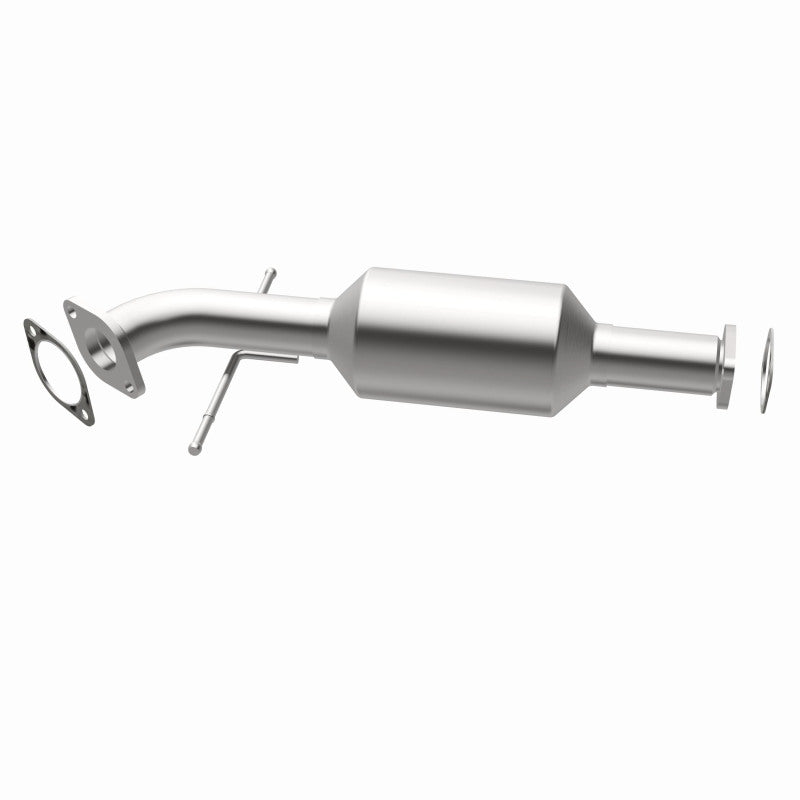 MagnaFlow 5491544 carb direct-fit catalytic converter, side view of the turntable spin