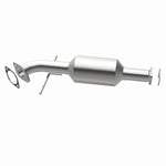 MagnaFlow 5491544 carb direct-fit catalytic converter, side view of the turntable spin