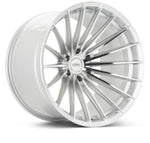 Vossen HFX-4 24x10 - 6x139.7 - ET25 - Deep Face - 106.1 - Silver Polished Wheel