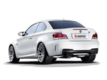 Akrapovic Slip-On Line (Titanium) M-BM/T/4H for BMW 1 Series M Coupe (E82) 2011-2012, side view