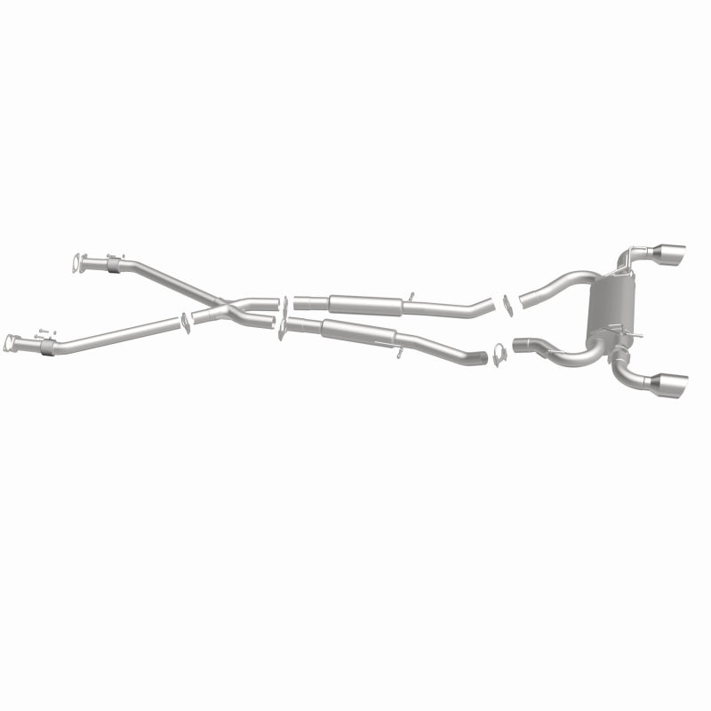 BRExhaust 106-0923 direct-fit exhaust kit, side view of the turntable spin