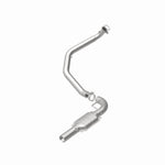 MagnaFlow 4551601 carb direct-fit catalytic converter, rear view of the turntable spin