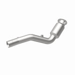MagnaFlow 52930 oem grade direct-fit catalytic converter, rear view of the turntable spin