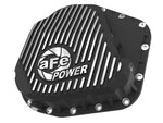 aFe POWER Pro Series Rear Diff Cover Black w/ Machined Fins Ford F-250/350 23-26 (Sterling 11.6)