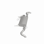 BRExhaust 108-0021 muffler, side view of the turntable spin