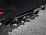 Akrapovic Rear Carbon Fibre Diffuser - High Gloss DI-BM/CA/4/G for BMW M3 (F80) 2015-2018, rear view