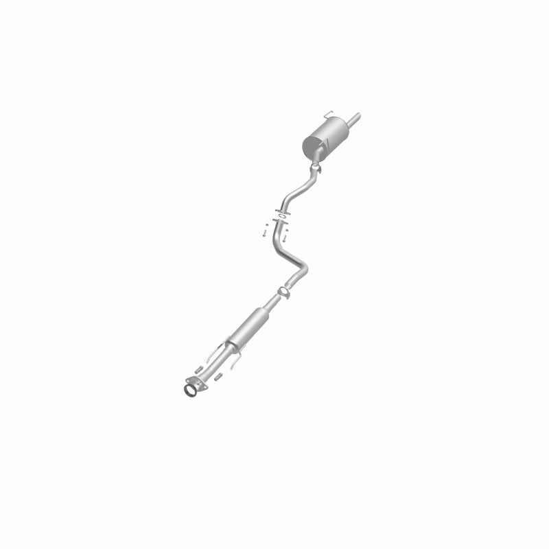 BRExhaust 106-0157 direct-fit exhaust kit, opposite front three-quarter view of the turntable spin