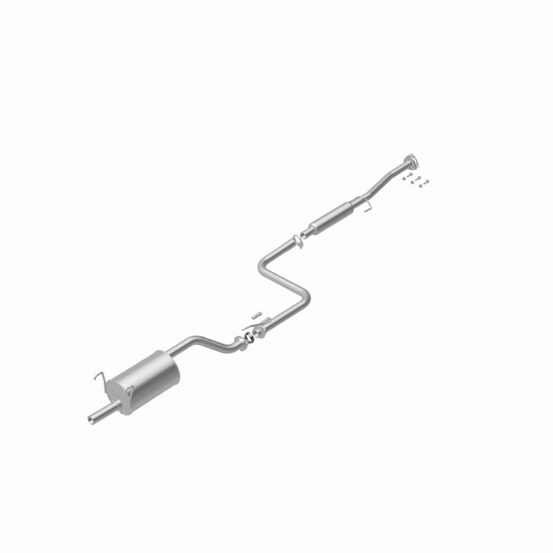 BRExhaust 106-0306 direct-fit exhaust kit, rear view of the turntable spin