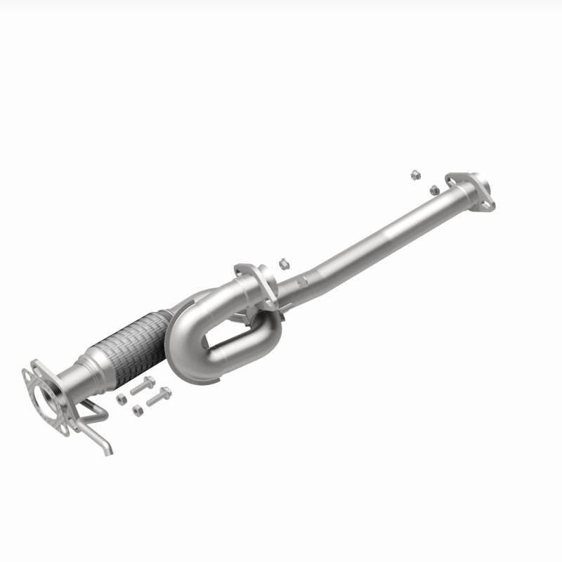 BRExhaust 107-0271 exhaust pipe, rear view of the turntable spin