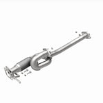 BRExhaust 107-0271 exhaust pipe, rear view of the turntable spin