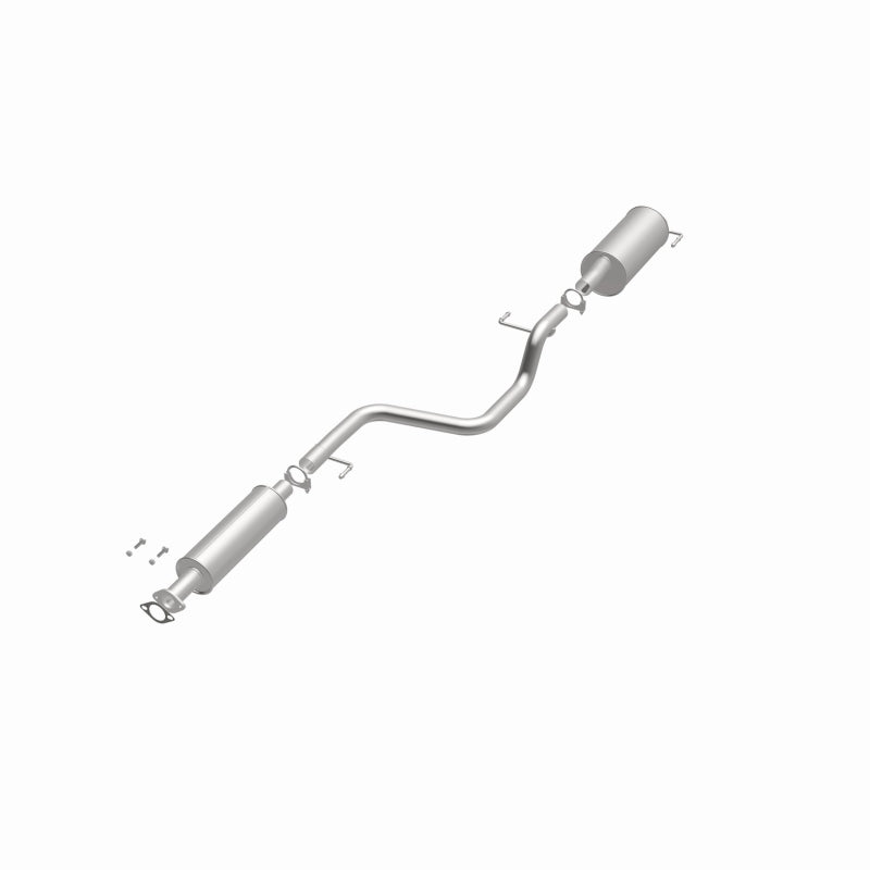 BRExhaust 106-0815 direct-fit exhaust kit, opposite front three-quarter view of the turntable spin